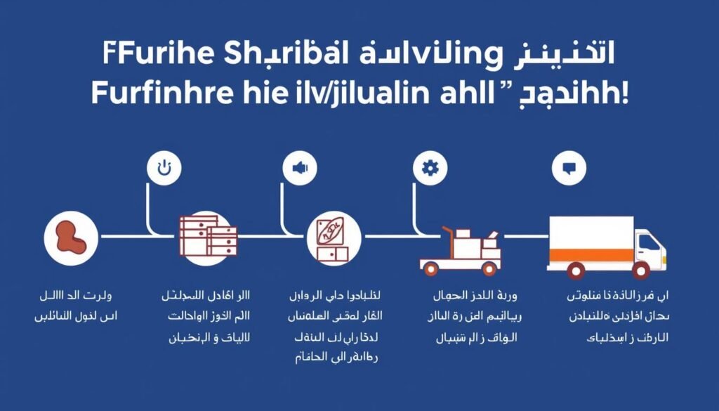 مراحل عملية نقل العفش مع الشركة العربية بجدة من البداية إلى النهاية