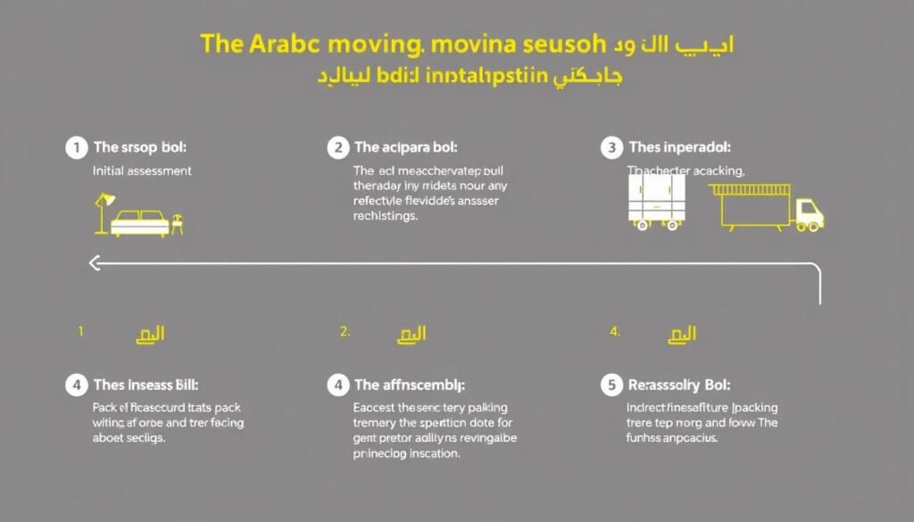 مراحل نقل أثاث مع فك وتركيب مطابخ داخل جدة