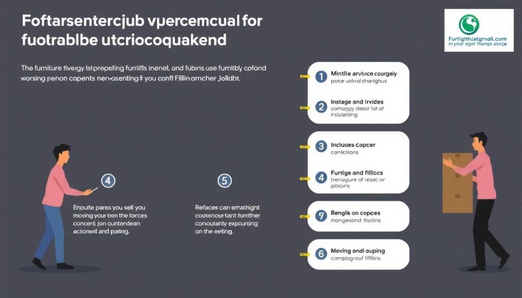 مراحل نقل الأثاث بواسطة عمالة فلبينية مدربة في جدة