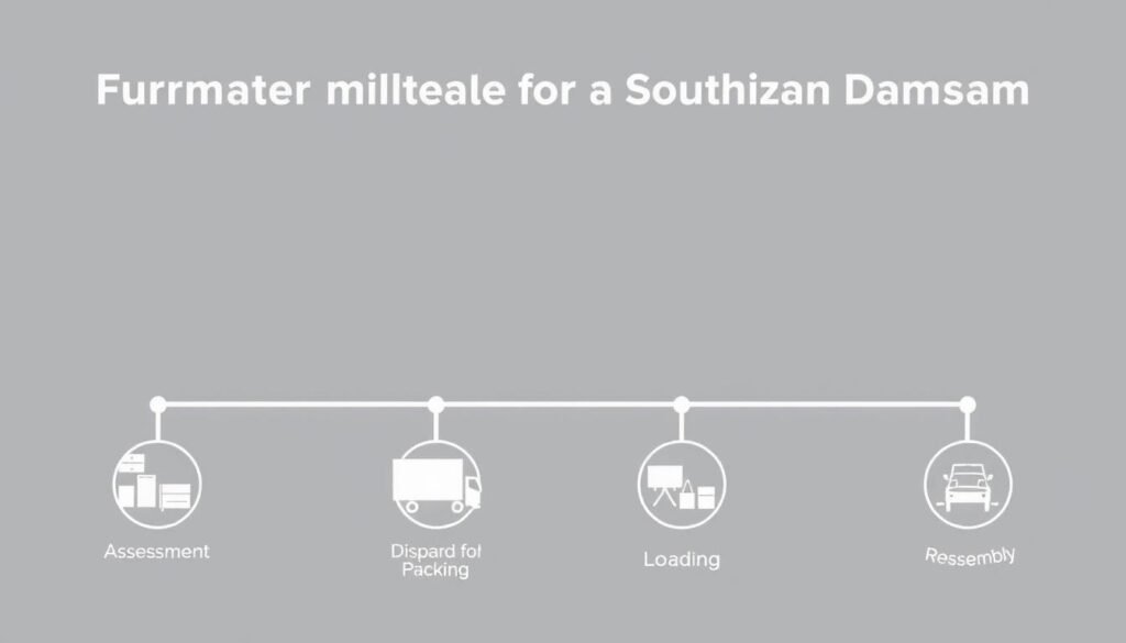 مراحل نقل العفش من الجبيل إلى الدمام الجنوبية