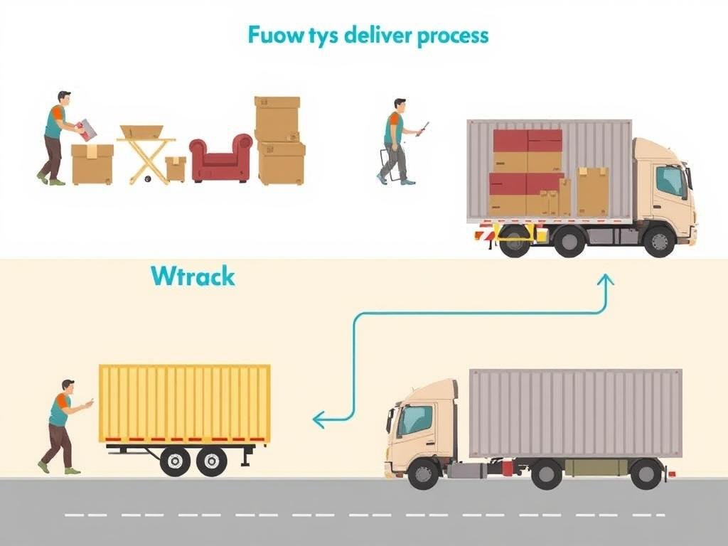 مراحل نقل عفش من الجبيل إلى الصناعية الشمالية