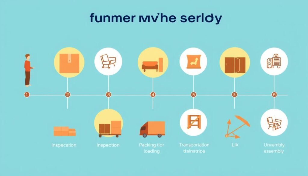 مراحل نقل عفش من الجبيل إلى سكاكا