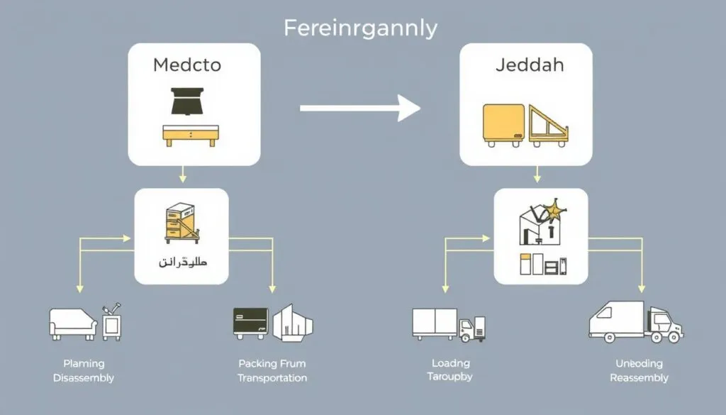 مراحل نقل عفش من مكة إلى حي البساتين جدة مراحل نقل عفش من مكة إلى حي البساتين جدة