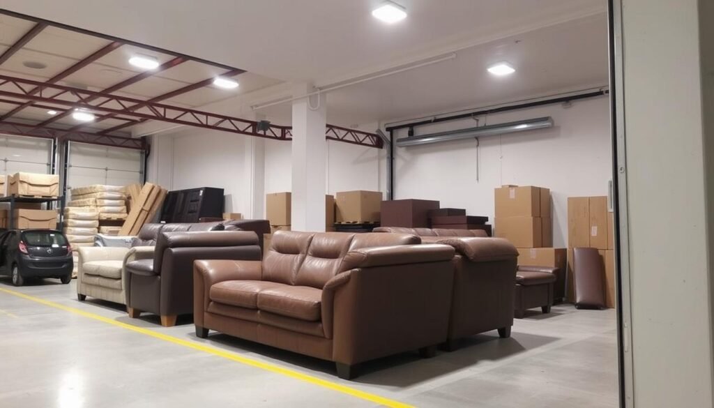 مستودعات آمنة لتخزين العفش أثناء النقل من الجبيل إلى رابغ