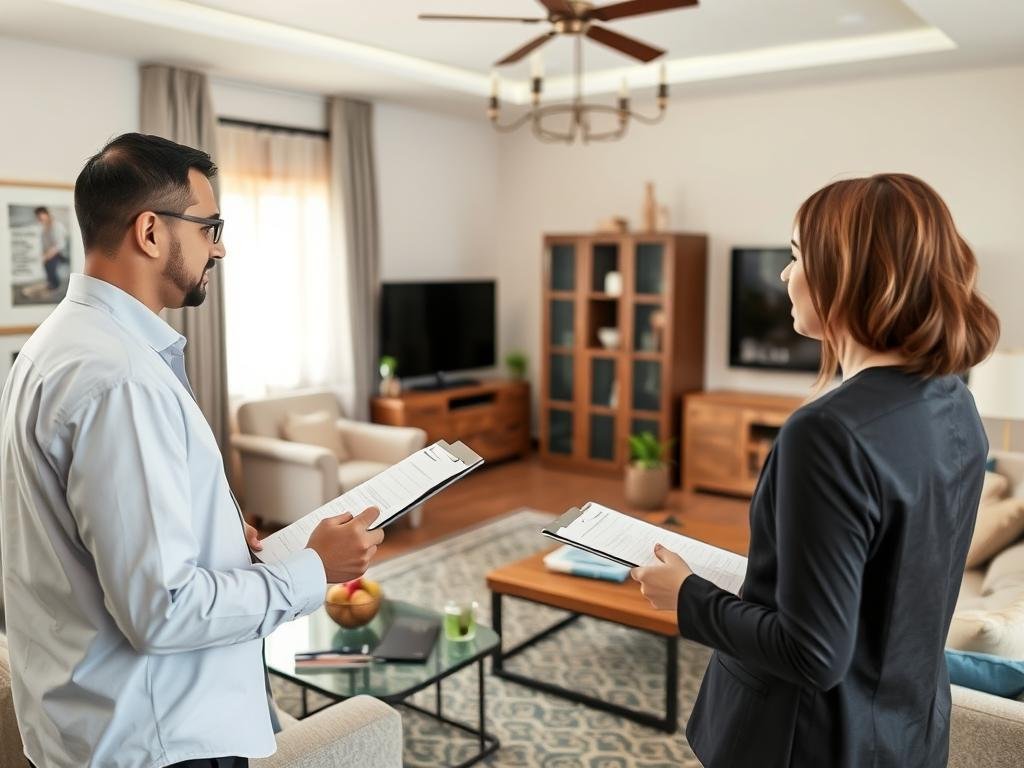 معاينة وتقييم العفش قبل النقل