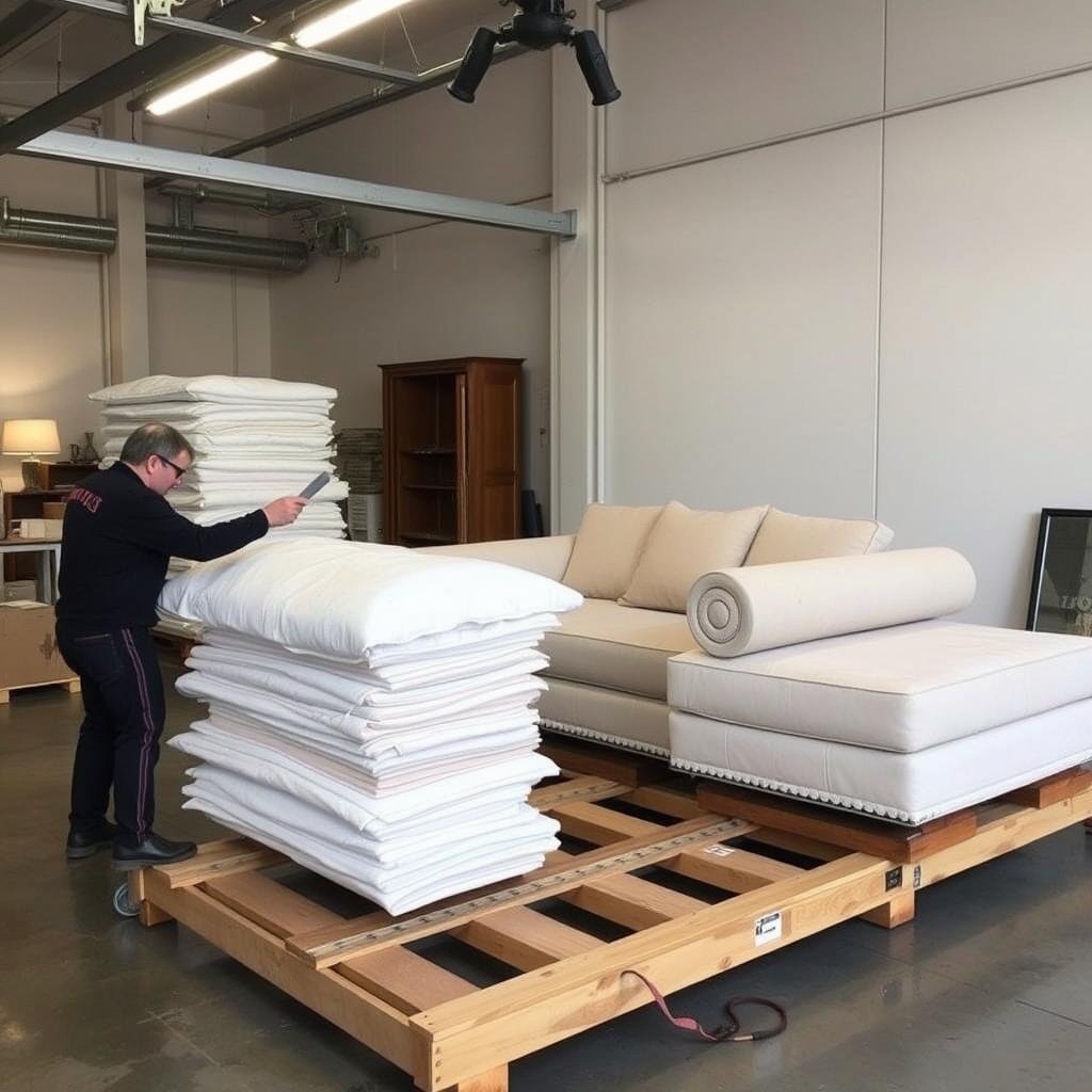 معدات متطورة لنقل الأثاث الفاخر