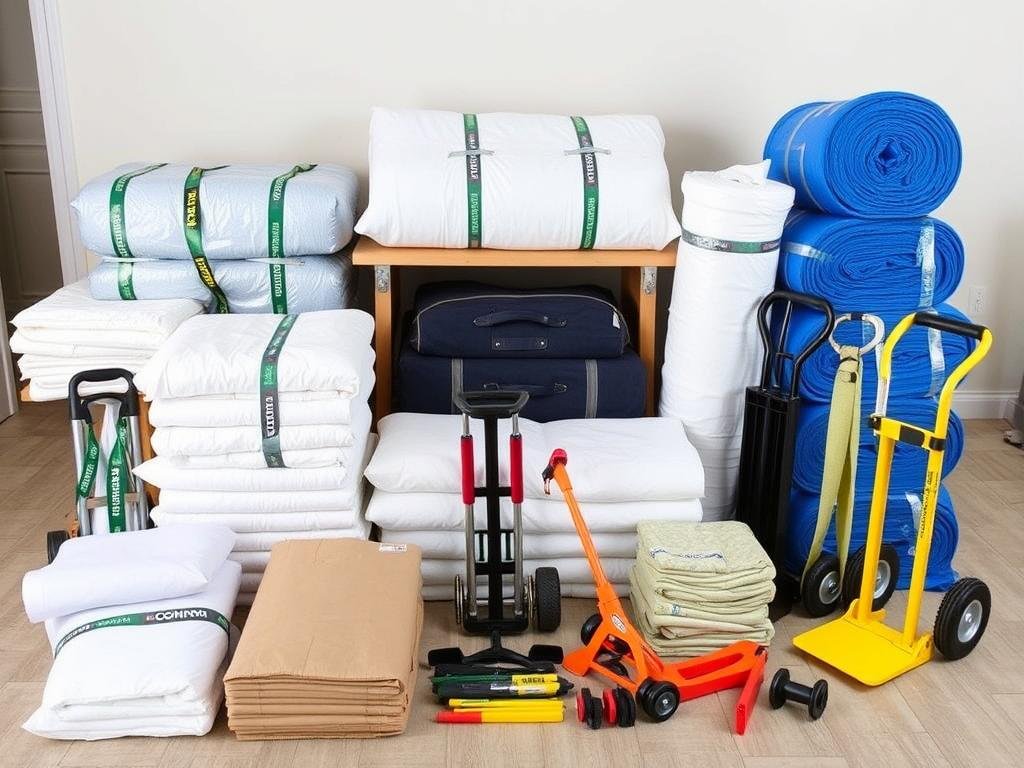 معدات متطورة لنقل العفش من الجبيل إلى الجبيل الصناعية