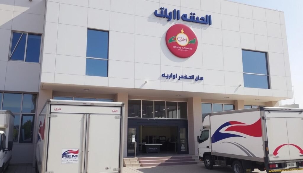 مقر الشركة العربية لخدمات نقل العفش داخل أحياء جدة