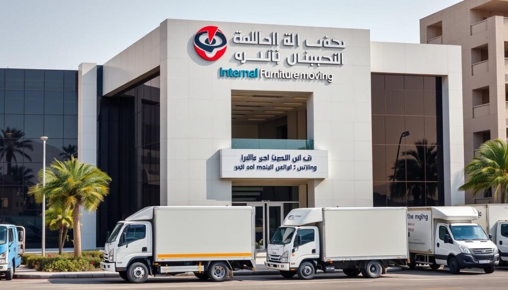 مقر الشركة العربية لنقل الأثاث الداخلي داخل جدة