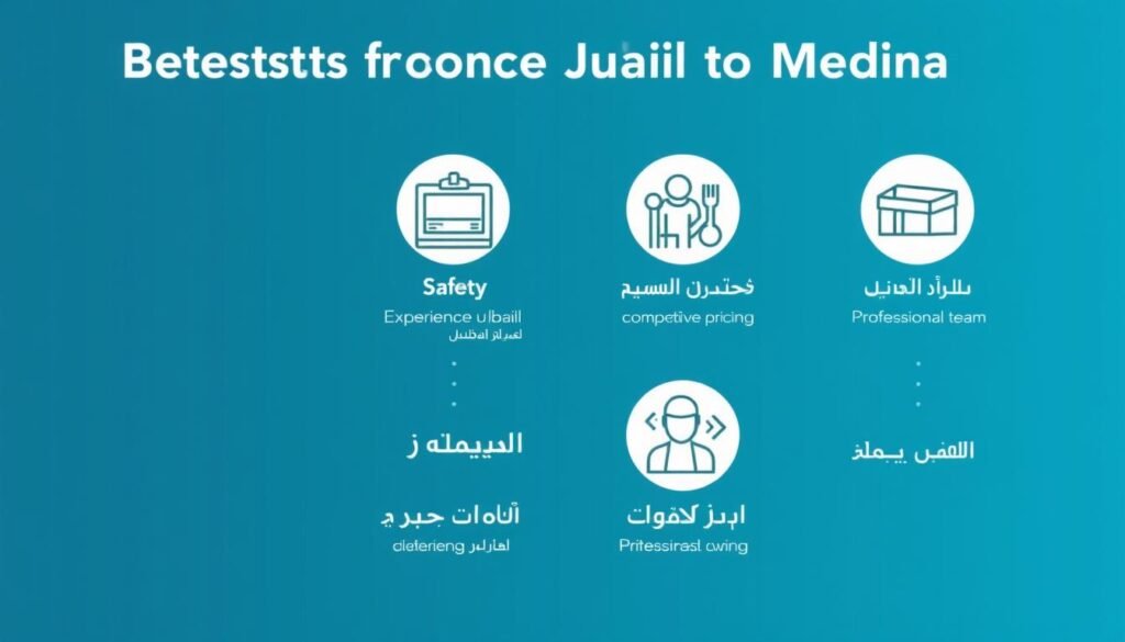 مميزات خدمة نقل عفش من الجبيل إلى المدينة المنورة