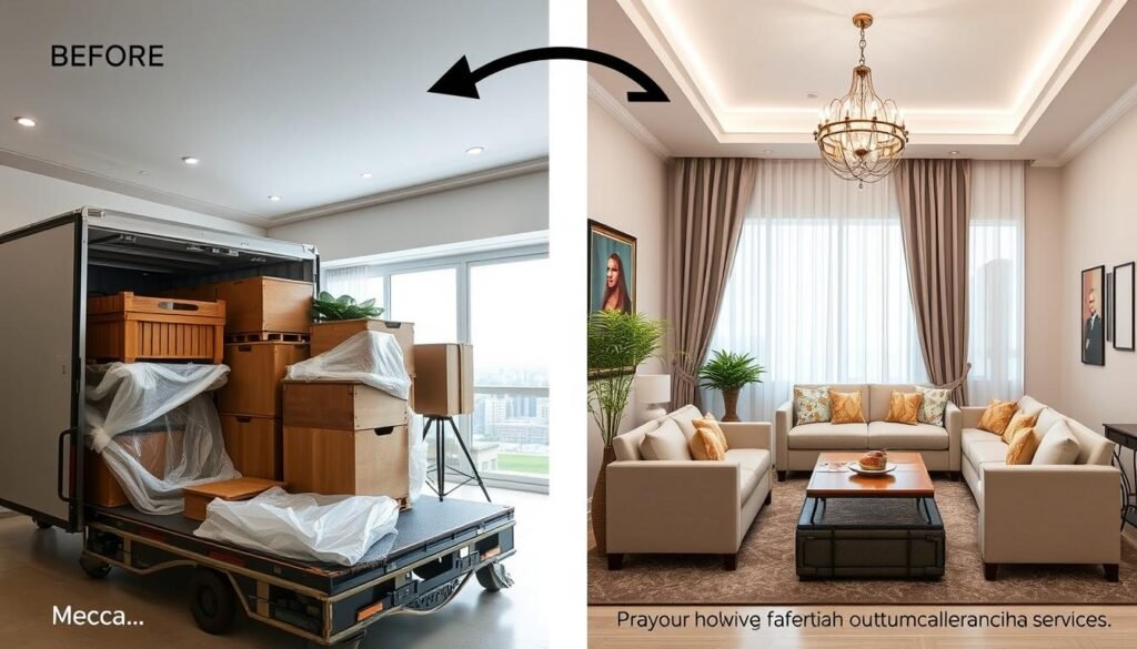 مميزات خدمة نقل عفش من مكة إلى حي الفيصلية جدة