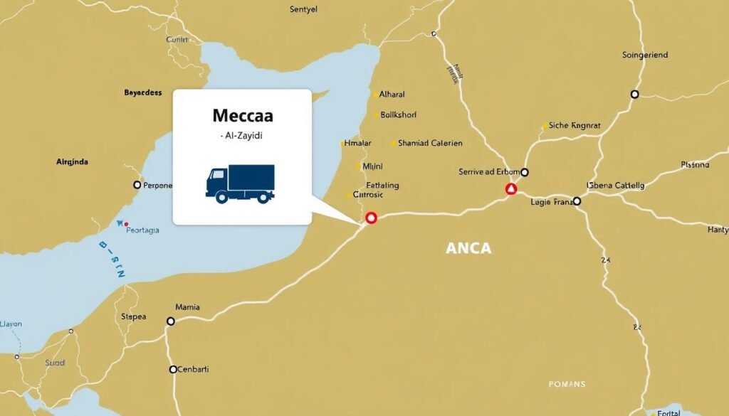 مناطق خدمة نقل العفش من مكة إلى الزايدي مناطق خدمة نقل العفش من مكة إلى الزايدي