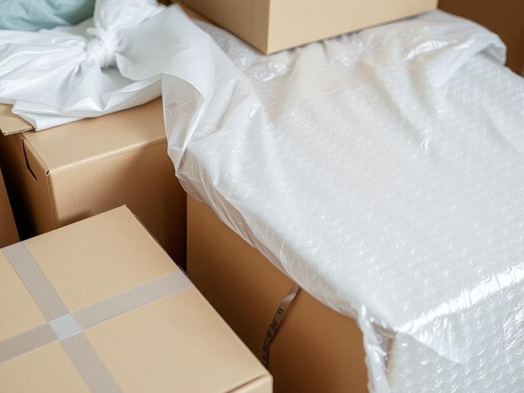 مواد تغليف أساسية لنقل العفش من الجبيل إلى الدمام الجنوبية