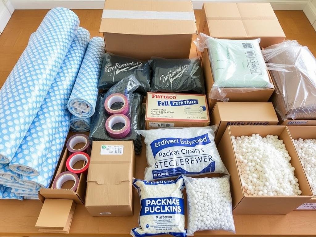 مواد تغليف احترافية لنقل العفش من مكة إلى تبوك