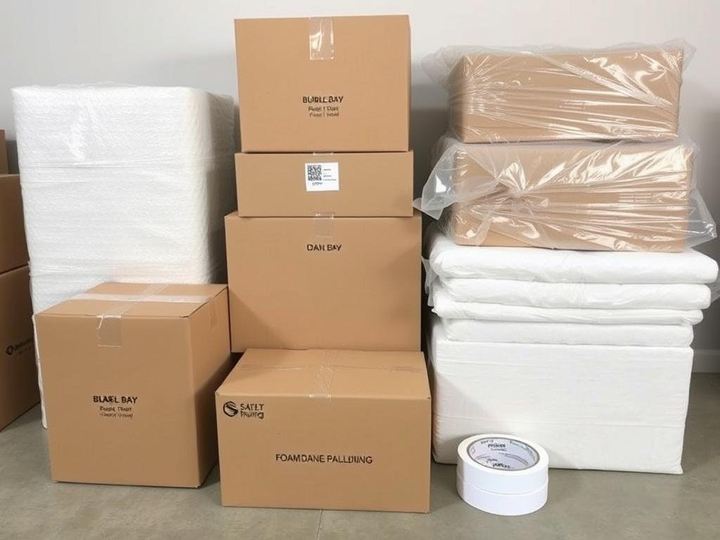 مواد تغليف احترافية لنقل عفش من الجبيل إلى القطيف