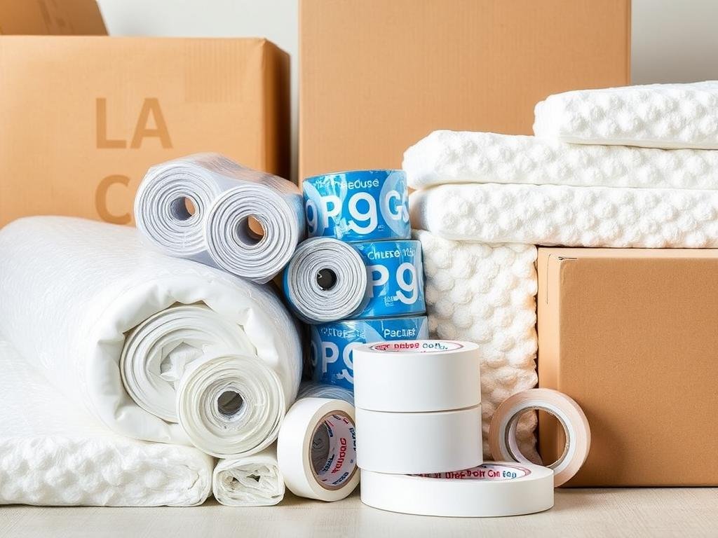 مواد تغليف عالية الجودة لحماية الأثاث أثناء نقل العفش من مكة إلى خميس مشيط