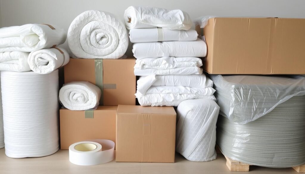 مواد تغليف عالية الجودة لنقل العفش من الجبيل إلى خليص