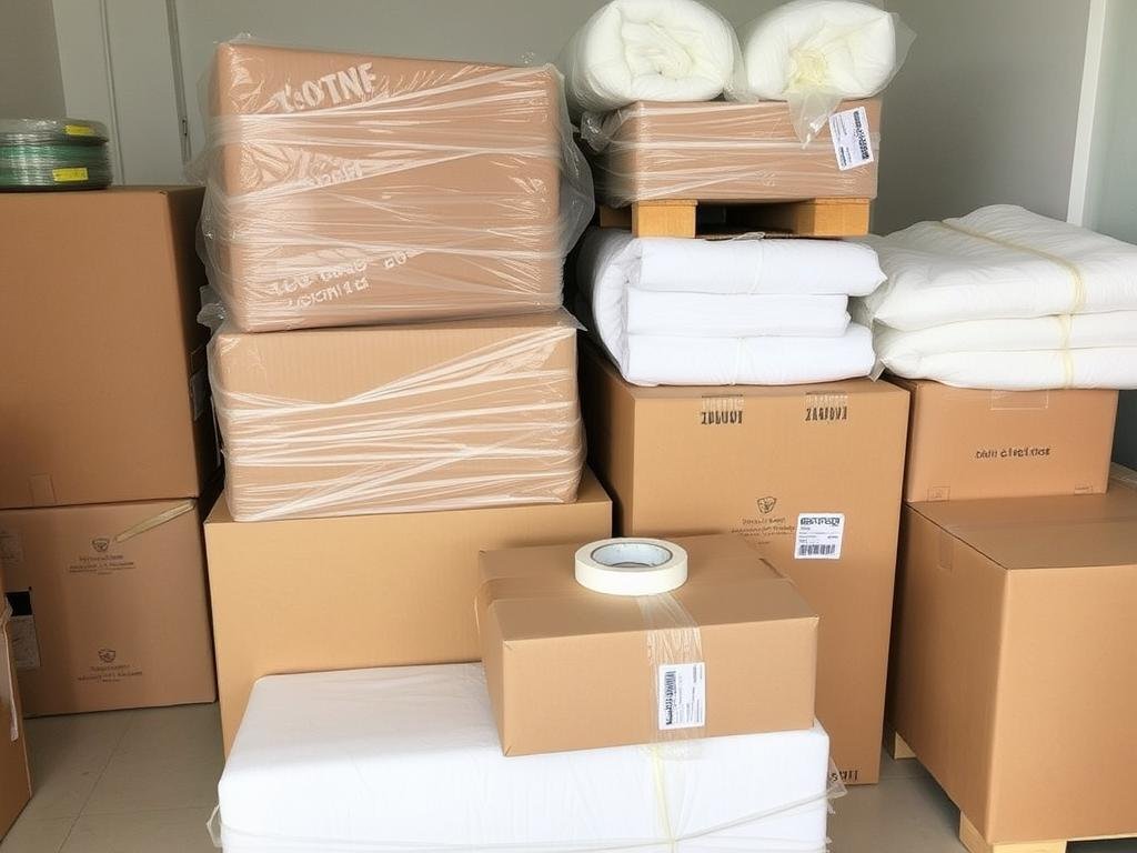 مواد تغليف عالية الجودة لنقل العفش من الجبيل إلى رابغ