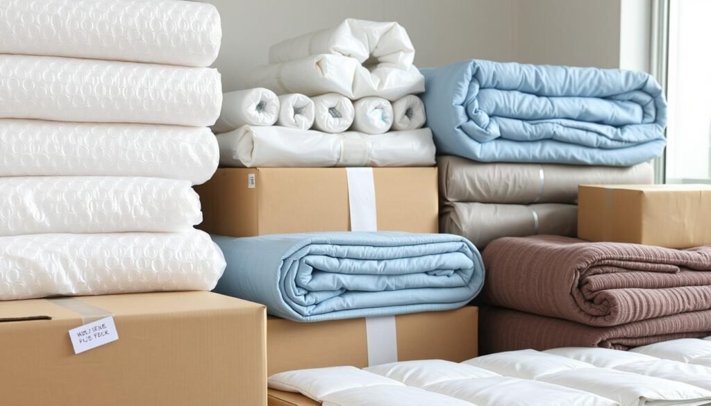 مواد تغليف عالية الجودة مستخدمة في نقل العفش من مكة إلى الليث