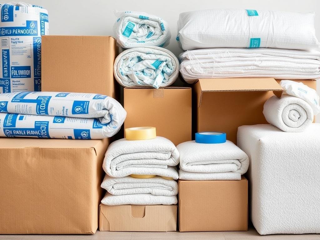 مواد تغليف متنوعة لنقل عفش من الجبيل إلى الجبيل البلد