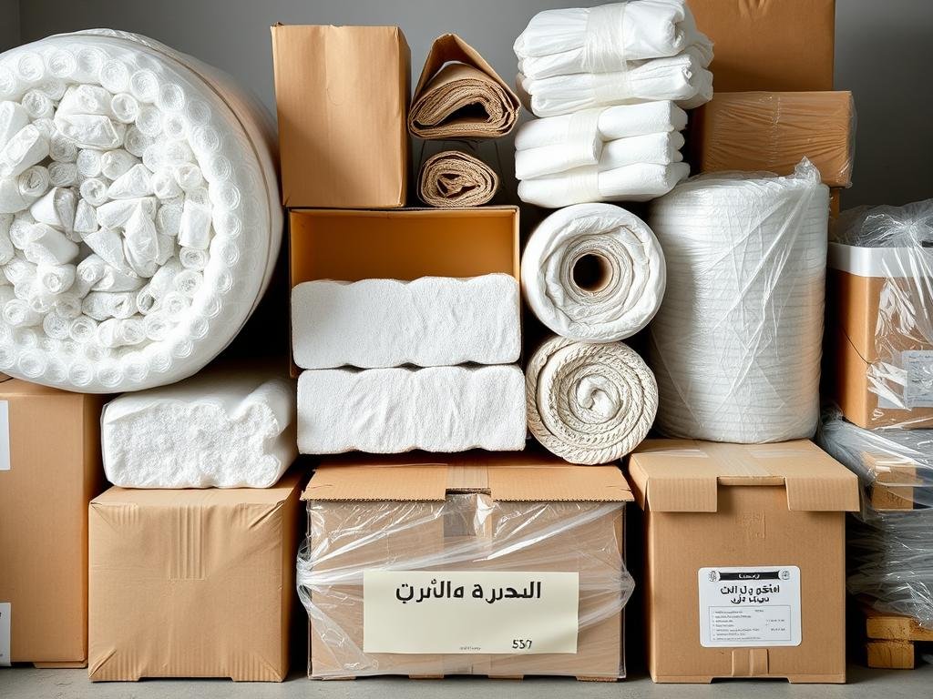 مواد تغليف متنوعة لنقل عفش من مكة إلى حي الحمراء جدة