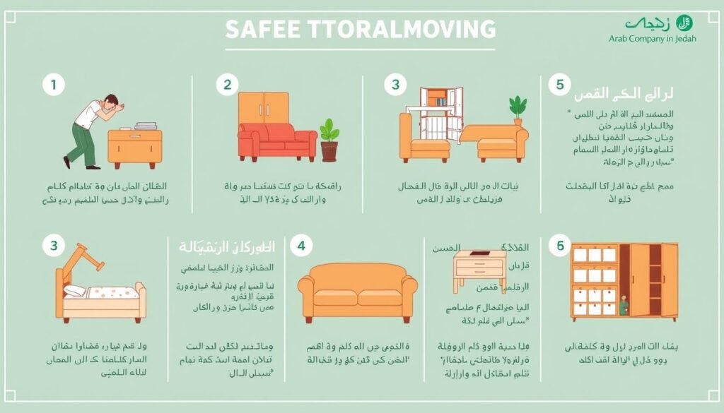 نصائح عملية لنقل العفش بأمان من الشركة العربية بجدة