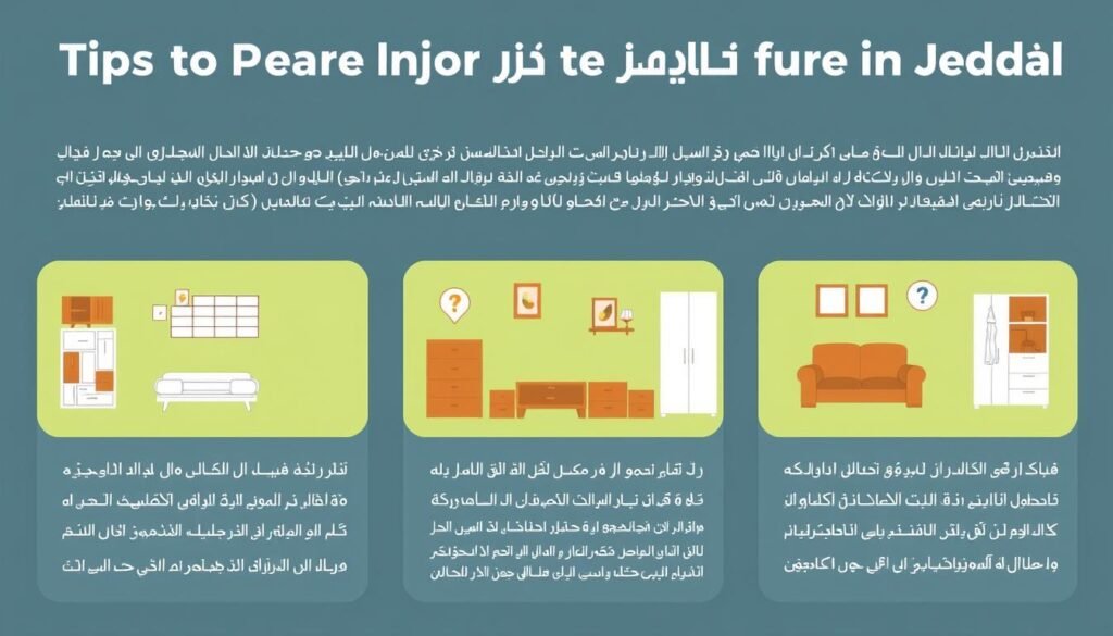 نصائح لتجهيز المنزل قبل نقل العفش في جدة
