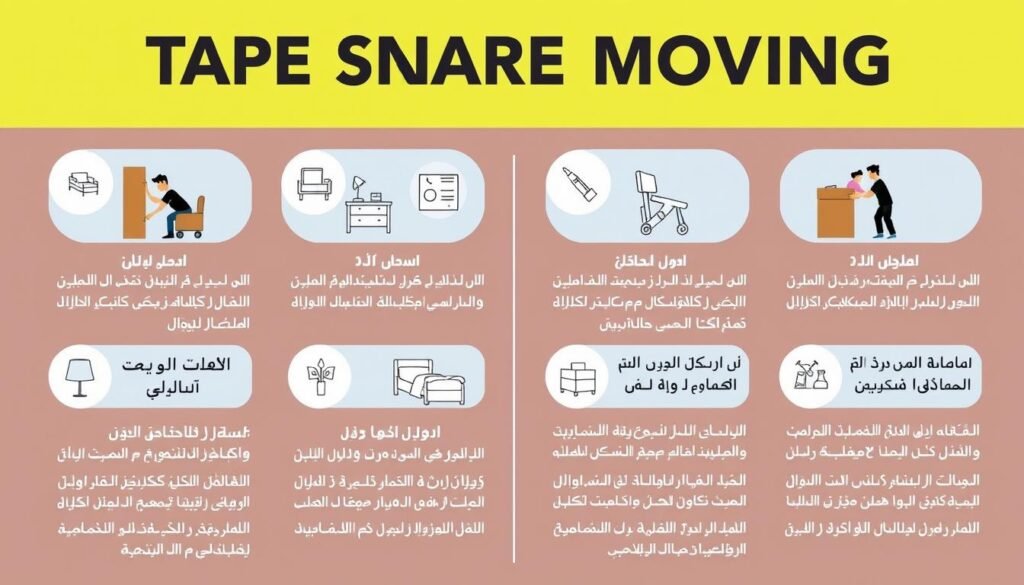 نصائح لنقل الأثاث بأمان مع عمالة فلبينية مدربة في جدة