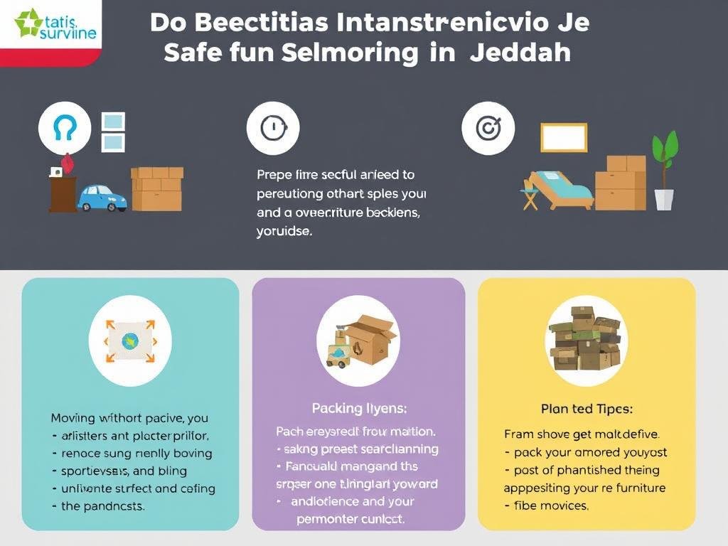 نصائح لنقل العفش داخل جدة بأمان