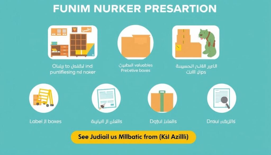 نصائح لنقل العفش من الجبيل إلى خليص