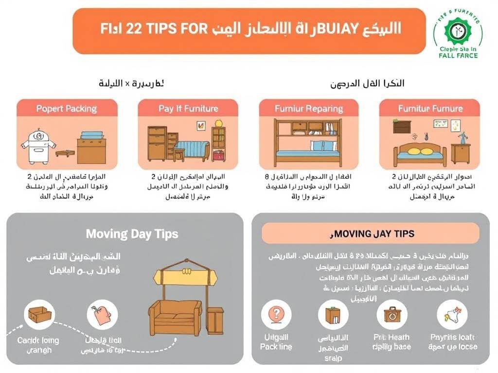 نصائح مهمة لنقل العفش من مكة إلى بريدة