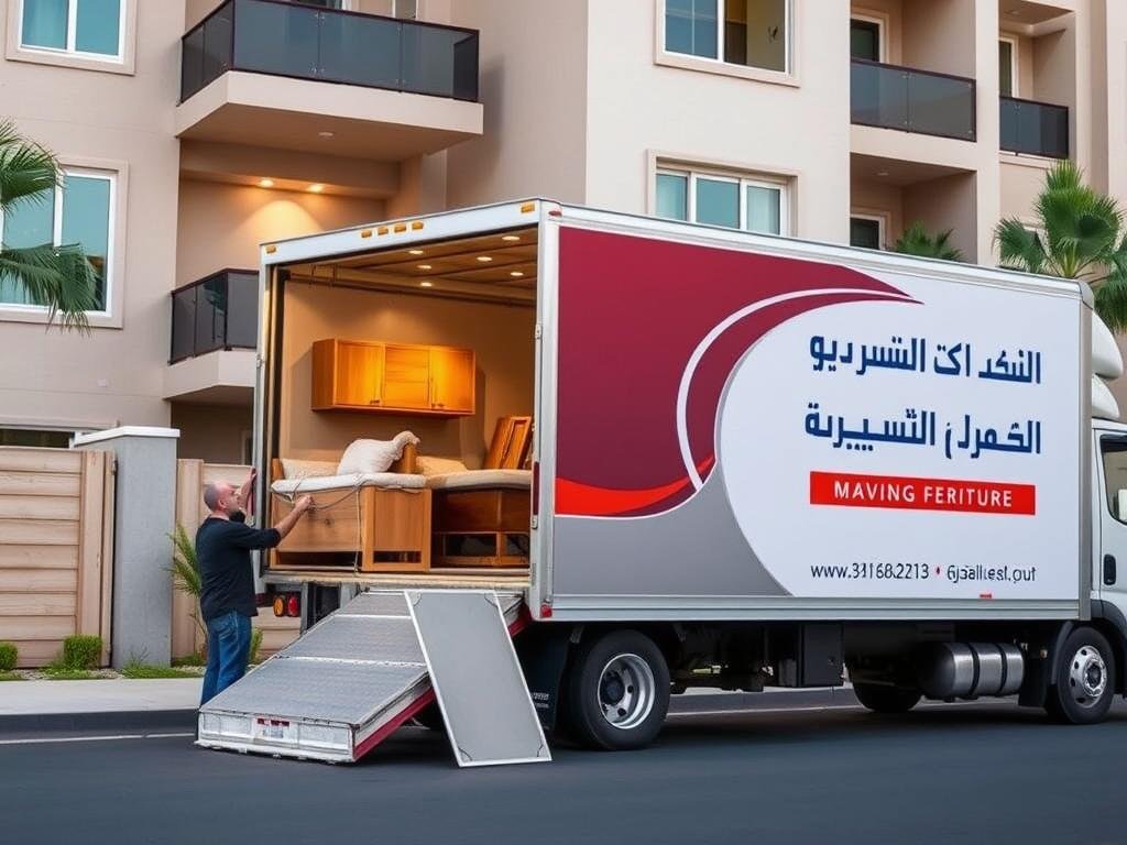 نقل آمن للأثاث داخل جدة مع الشركة العربية