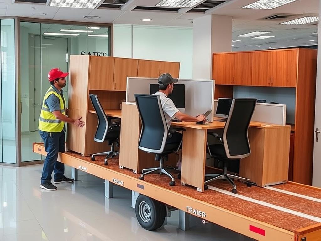 نقل أثاث المكاتب والشركات في جدة