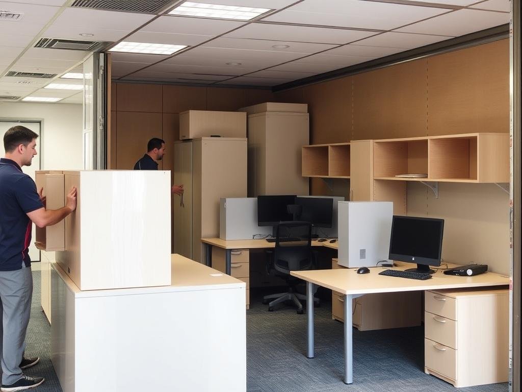 نقل أثاث المكاتب والشركات من الجبيل إلى الهفوف