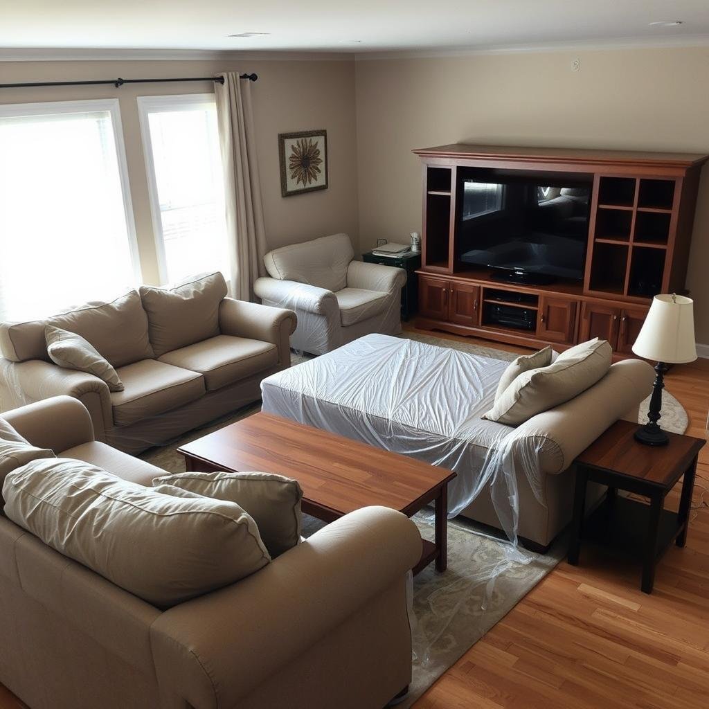 نقل أثاث غرف المعيشة من الجبيل إلى ينبع