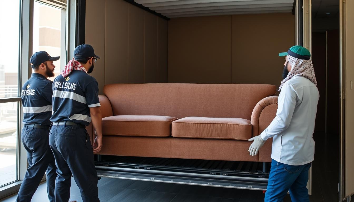 نقل أثاث فاخر داخل جدة بواسطة فريق محترف
