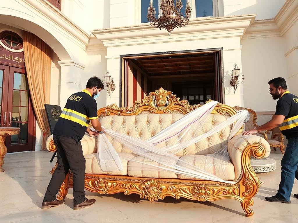 نقل أثاث فلل فاخرة في جدة