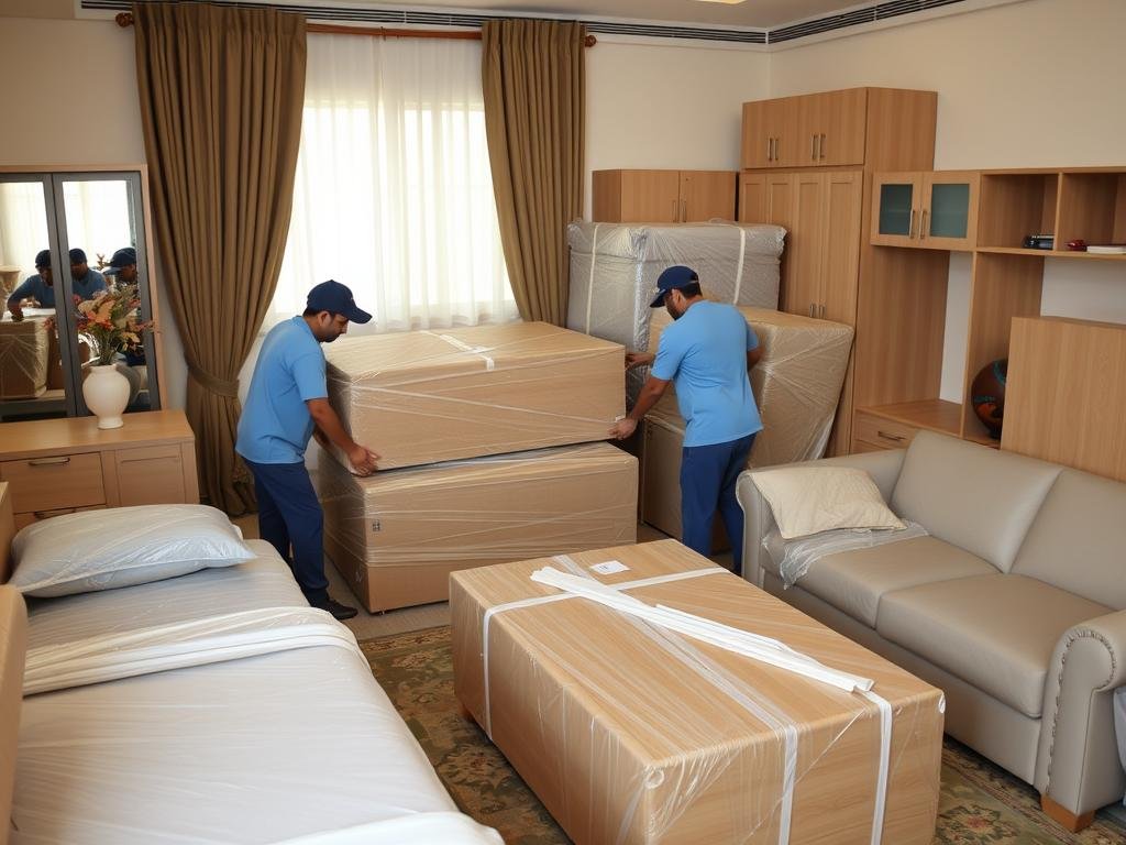 نقل أثاث منزلي من الجبيل إلى سكاكا