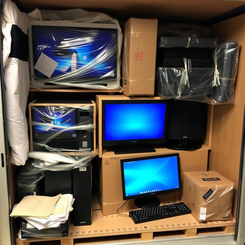 نقل الأجهزة الإلكترونية من الجبيل إلى ينبع