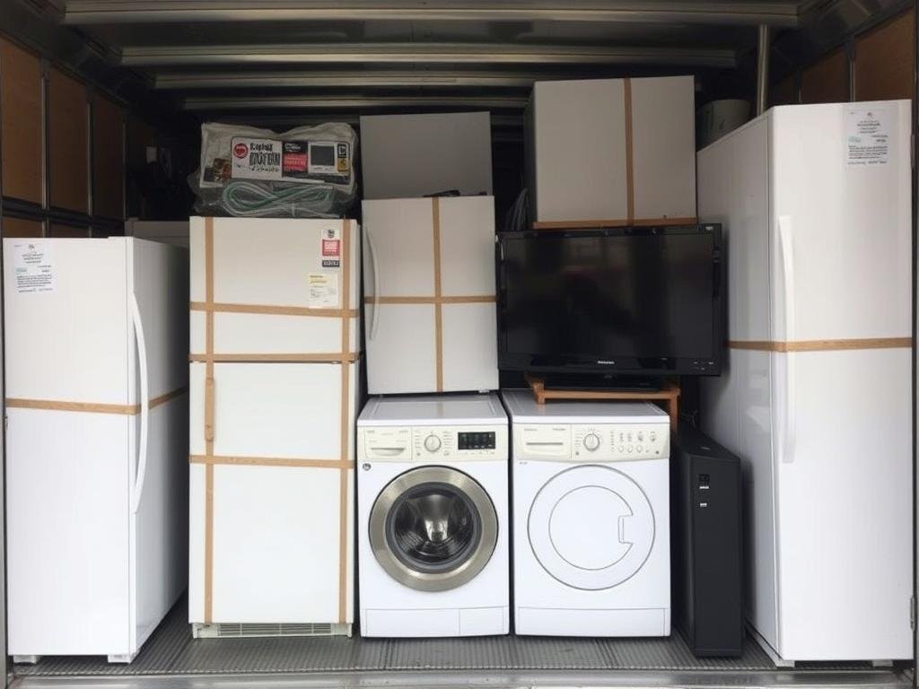 نقل الأجهزة الكهربائية من الجبيل إلى الهفوف