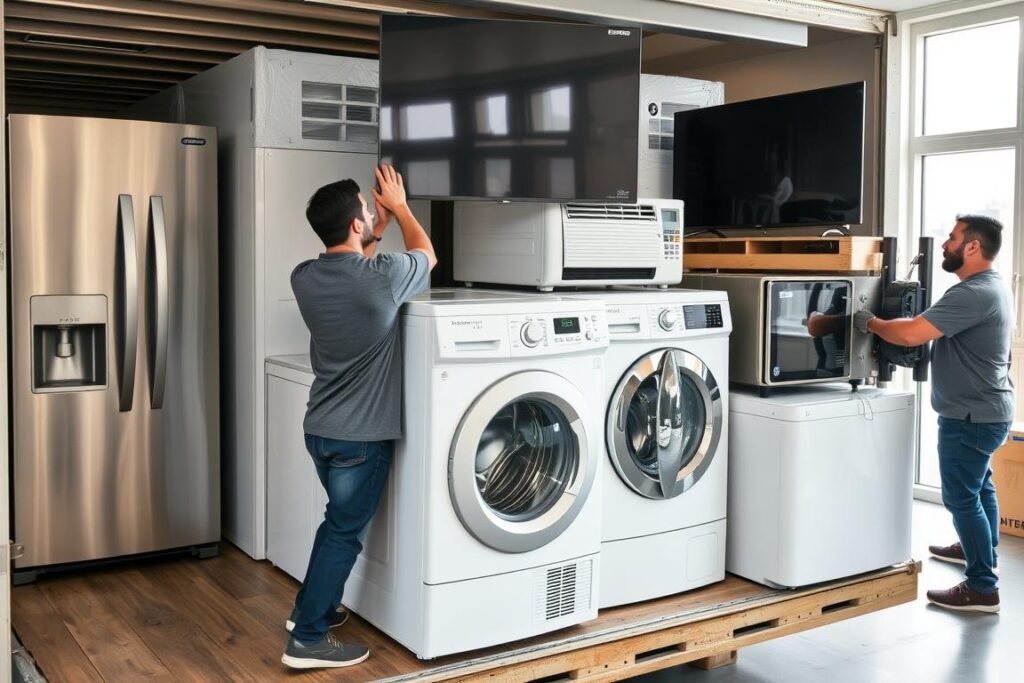 نقل الأجهزة الكهربائية من مكة إلى حي المنار جدة