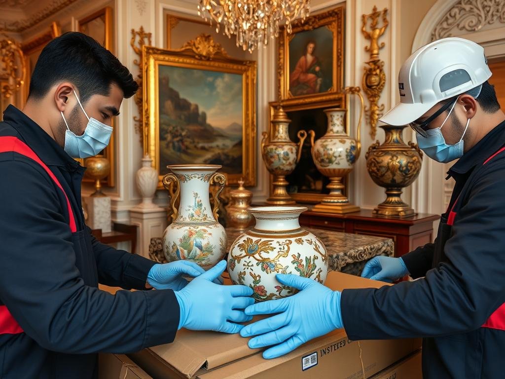 نقل التحف والأنتيكات في فلل وقصور جدة