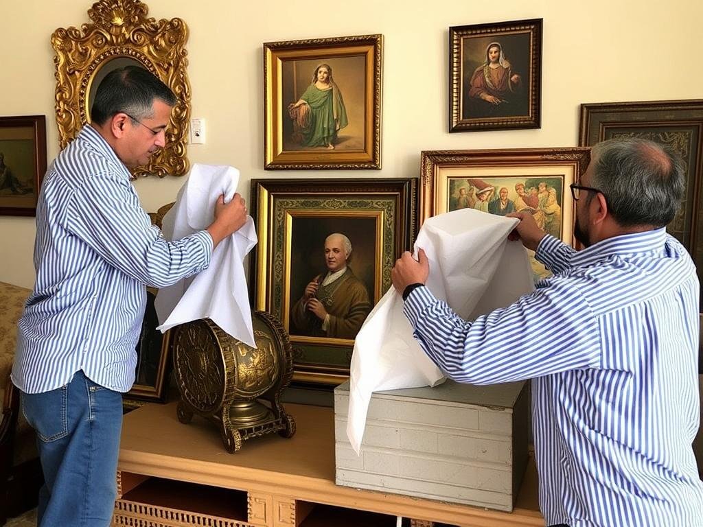 نقل التحف والأنتيكات