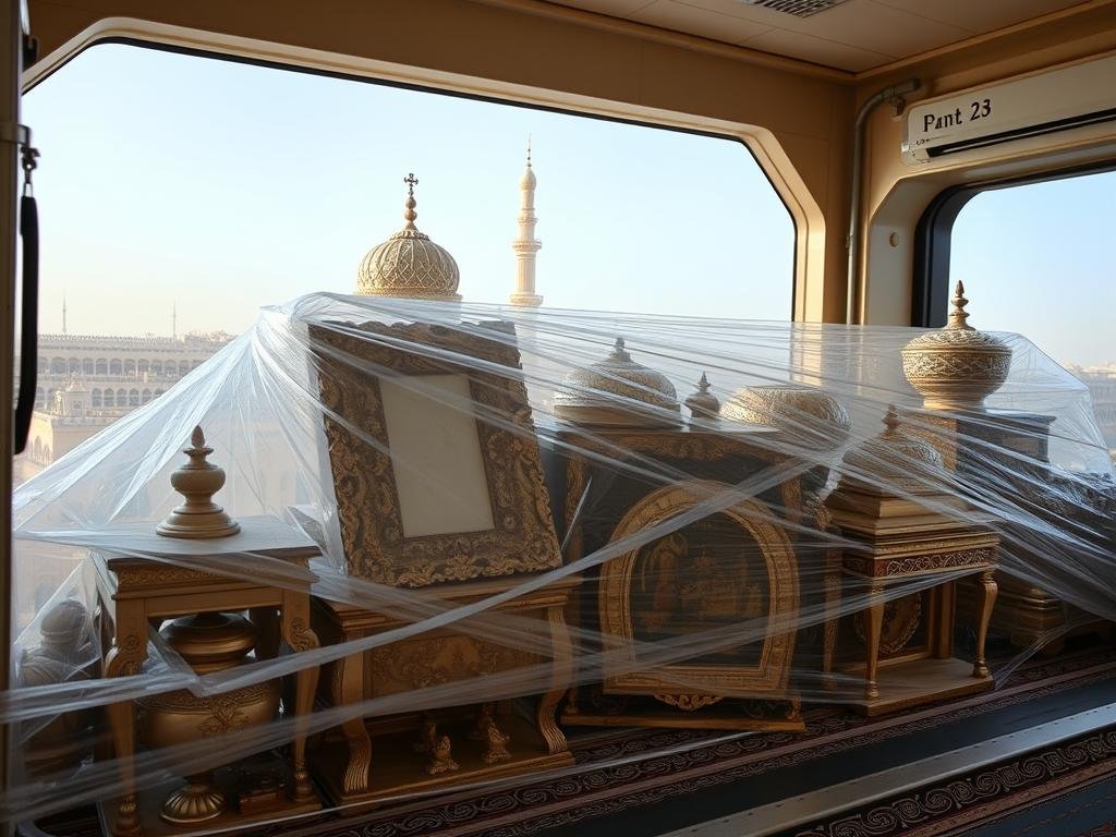 نقل التحف والانتيكات من الجبيل إلى مكة