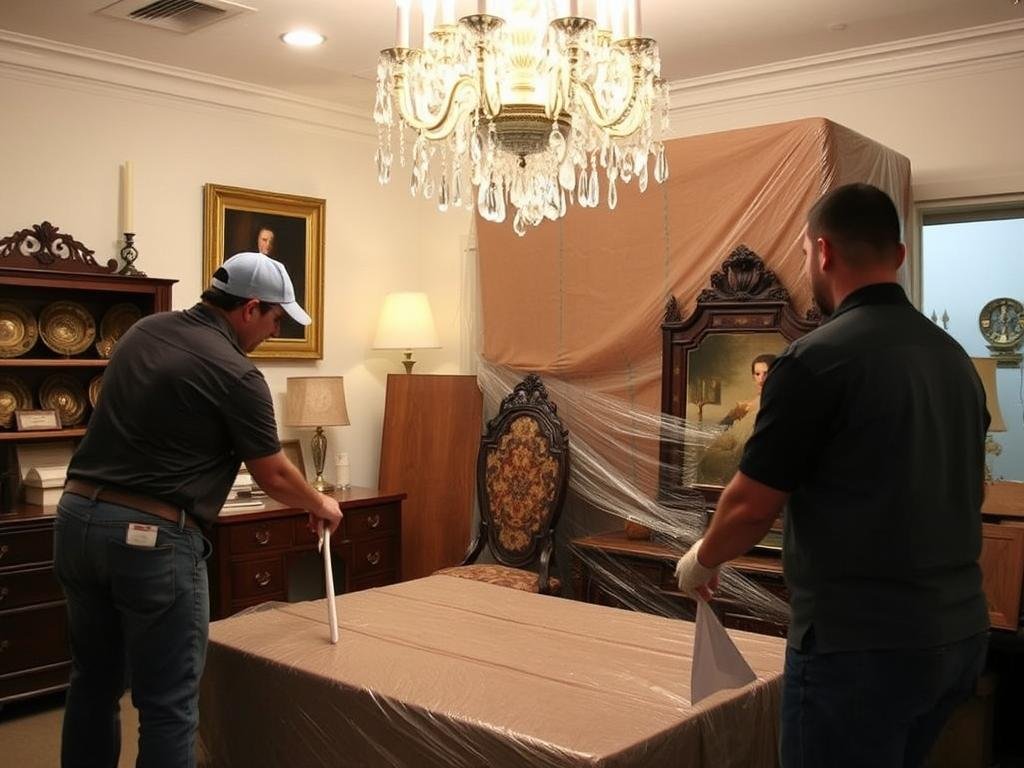 نقل القطع الثمينة والتحف من الجبيل إلى الهفوف