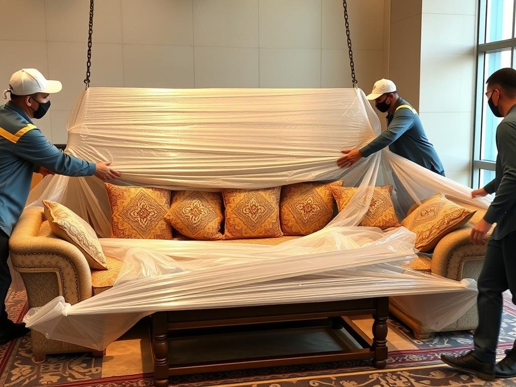 نقل المجالس والصالونات من الجبيل إلى مكة