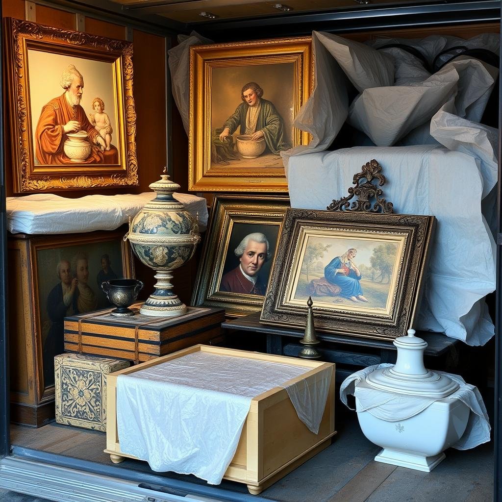 نقل المقتنيات الثمينة من الجبيل إلى رأس الخير