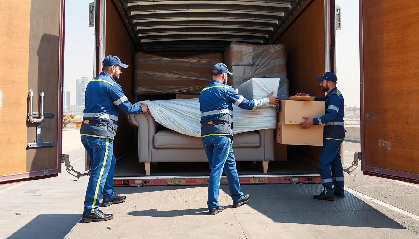 نقل عفش من الجبيل إلى الدمام الشمالية بواسطة فريق محترف