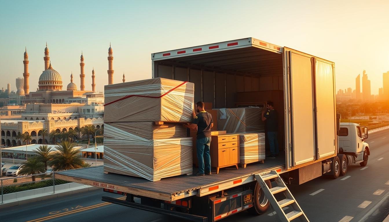 نقل عفش من مكة إلى الرياض بواسطة فريق محترف