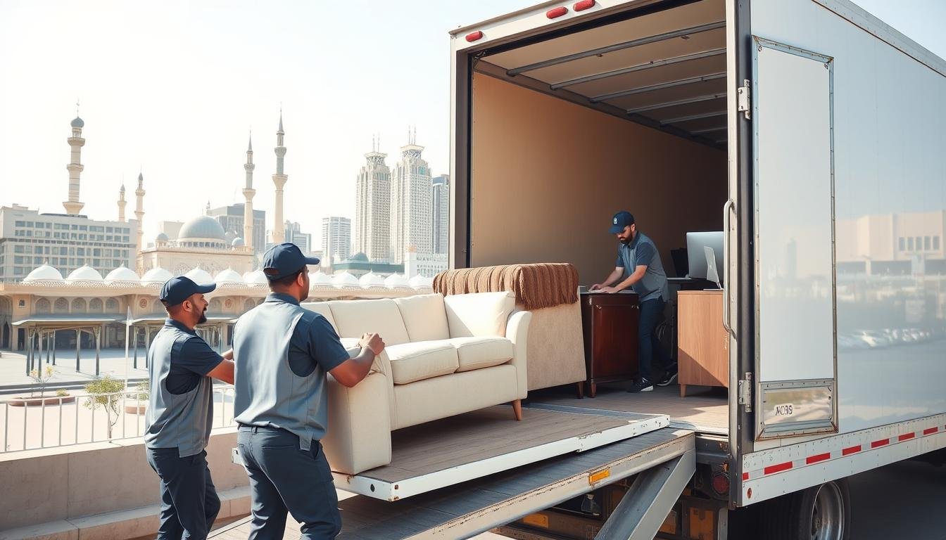 نقل عفش من مكة إلى حي البغدادية الغربية جدة بواسطة فريق محترف